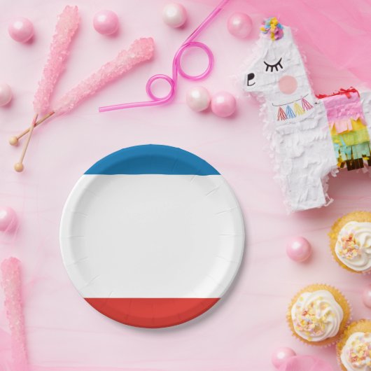 Krim-Flagge Pappteller (Party)