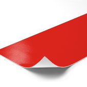 Krim-Flagge Poster (Ecke)