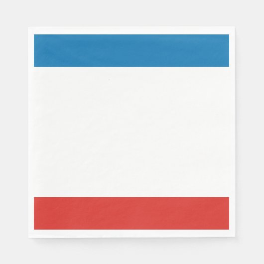 Krim-Flagge Serviette (Vorderseite)