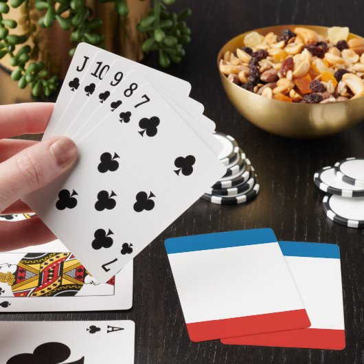 Krim-Flagge Spielkarten (In Situ)