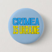 Krim ist die Ukraine Button (Vorderseite)