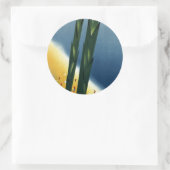 Krim Runder Aufkleber (Tasche)