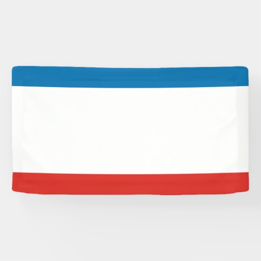 Krimflagge Banner (Horizontal)