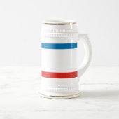 Krimflagge Bierglas (VorderseiteRechts)
