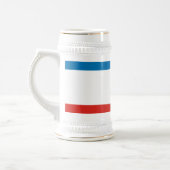 Krimflagge Bierglas (Links)
