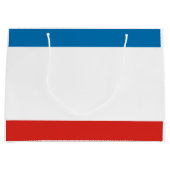 Krimflagge Große Geschenktüte (Vorderseite)