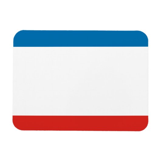 Krimflagge Magnet (Horizontal)