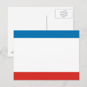 Krimflagge Postkarte (Vorne/Hinten)