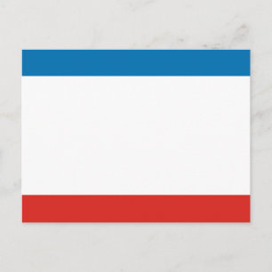 Krimflagge Postkarte