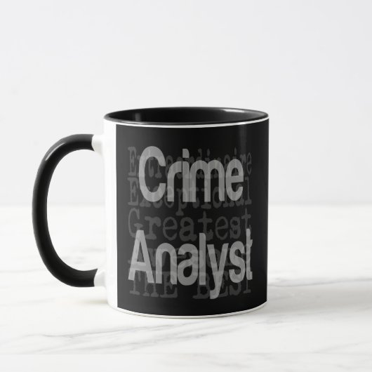 Kriminalanalyst Extraordinaire Tasse (Links)