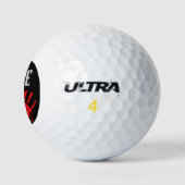 Kriminalbeamte Fingerabdrücke von Golf Balls Golfball (Logo)