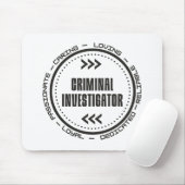 Kriminalermittler Mousepad (Mit Mouse)