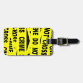 Kriminalitätsband Gepäckanhänger (Vorderseite horizontal)