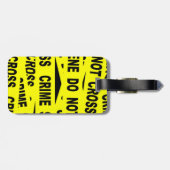 Kriminalitätsband Gepäckanhänger (Rückseite horizontal)