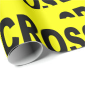 Kriminalitätsband Geschenkpapier (Rolleneckpunkt)