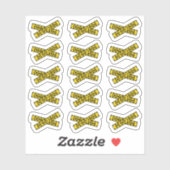 Kriminalitätsbänder nicht dekorative Planer überqu Aufkleber (Blatt)