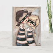 Kriminalpartner - Geburtskarte Karte (Vorderseite)