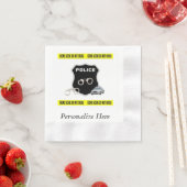 Kriminalpolizei Scene Serviette (Beispiel)