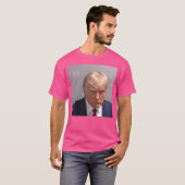 Kriminalpräsident Mugshot T-Shirt (Vorne ganz)