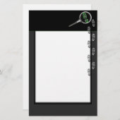 Kriminalszene Briefpapier (Vorne/Hinten)