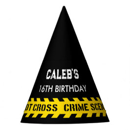 Kriminalszene Kreuzen Sie nicht mit den gelben Bän Partyhütchen