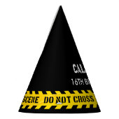 Kriminalszene Kreuzen Sie nicht mit den gelben Bän Partyhütchen (Links)