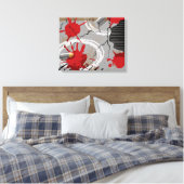 Kriminalszene Leinwanddruck (Insitu (Schlafzimmer))