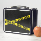 Kriminalszene Metall Lunch Box (Beispiel)