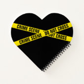 Kriminalszene Notizblock (Rückseite)