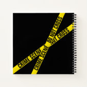 Kriminalszene Notizbuch (Rückseite)