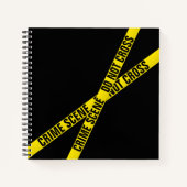 Kriminalszene Notizbuch (Vorderseite)