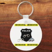 Kriminalszene Schlüsselanhänger (Vorderseite)