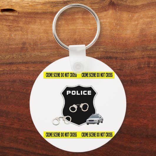 Kriminalszene Schlüsselanhänger (Vorderseite)