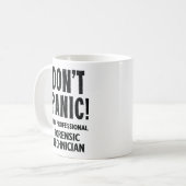 Kriminaltechniker Kaffeetasse (Vorderseite Links)