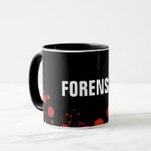 Kriminalwissenschaft Tasse (Vorderseite Links)