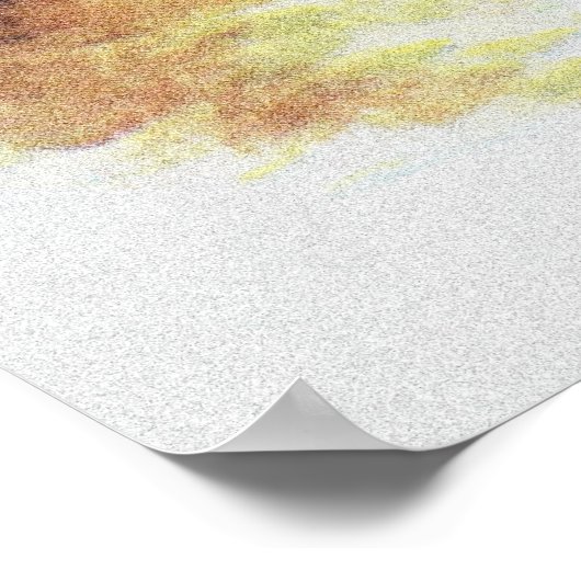 Kriminelle Liebe - Vintager Pulsabdruck Poster (Ecke)