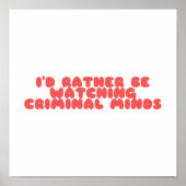 Kriminelle Poster (Vorne)