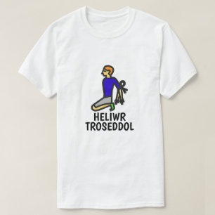 Kriminelle und walisische Textheliwdol T-Shirt