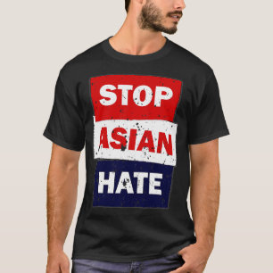 Kriminelle Unterstützung asiatischer Gemeinschafte T-Shirt