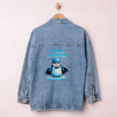 Kriminelle zum Einfrieren - Dunkler Pinguin Jeansjacke (Hangar)