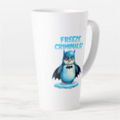 Kriminelle zum Einfrieren - Dunkler Pinguin Milchtasse (Rechte Ecke)