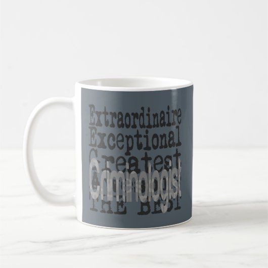 Kriminologe Kaffeetasse (Links)