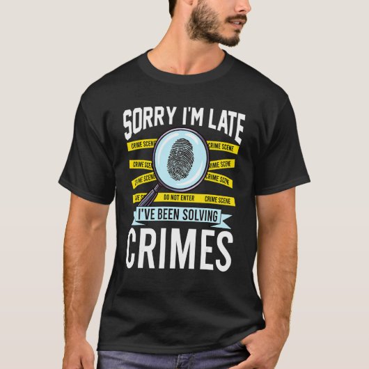 Kriminologe Kriminologie True Crime Fan T-Shirt (Vorderseite)