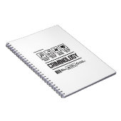 Kriminologie Notizblock (Rechte Seite)