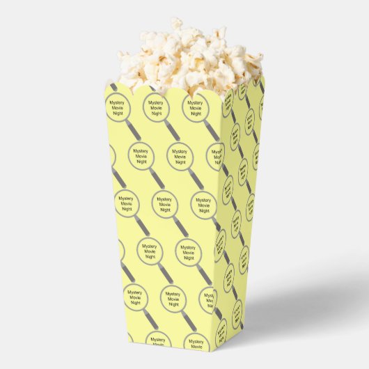Krimis Solving Evidence Board Popcorn Geschenkschachtel (Geplatzt)