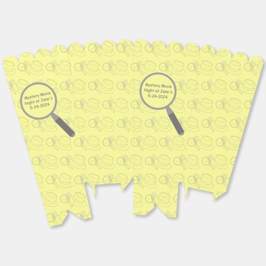 Krimis Solving Evidence Board Popcorn Geschenkschachtel (Ungeklappt)