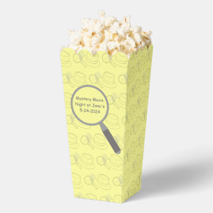 Krimis Solving Evidence Board Popcorn Geschenkschachtel