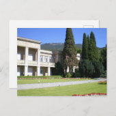 Krimischer botanischer Garten Postkarte (Vorne/Hinten)