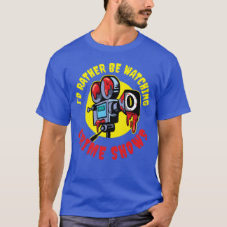 Krimiserien schauen Funnyrue Krimiserie Geschenk J T-Shirt