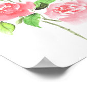 Krimrose Harmonie Poster (Ecke)